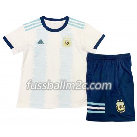 Fußballtrikots Argentinien Kinder Heim Trikotsatz Copa América 2019